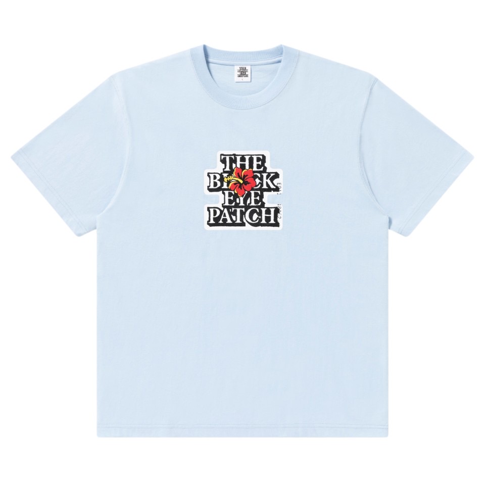 画像: BlackEyePatch/HIBISCUS OG LABEL TEE（PASTEL BLUE）