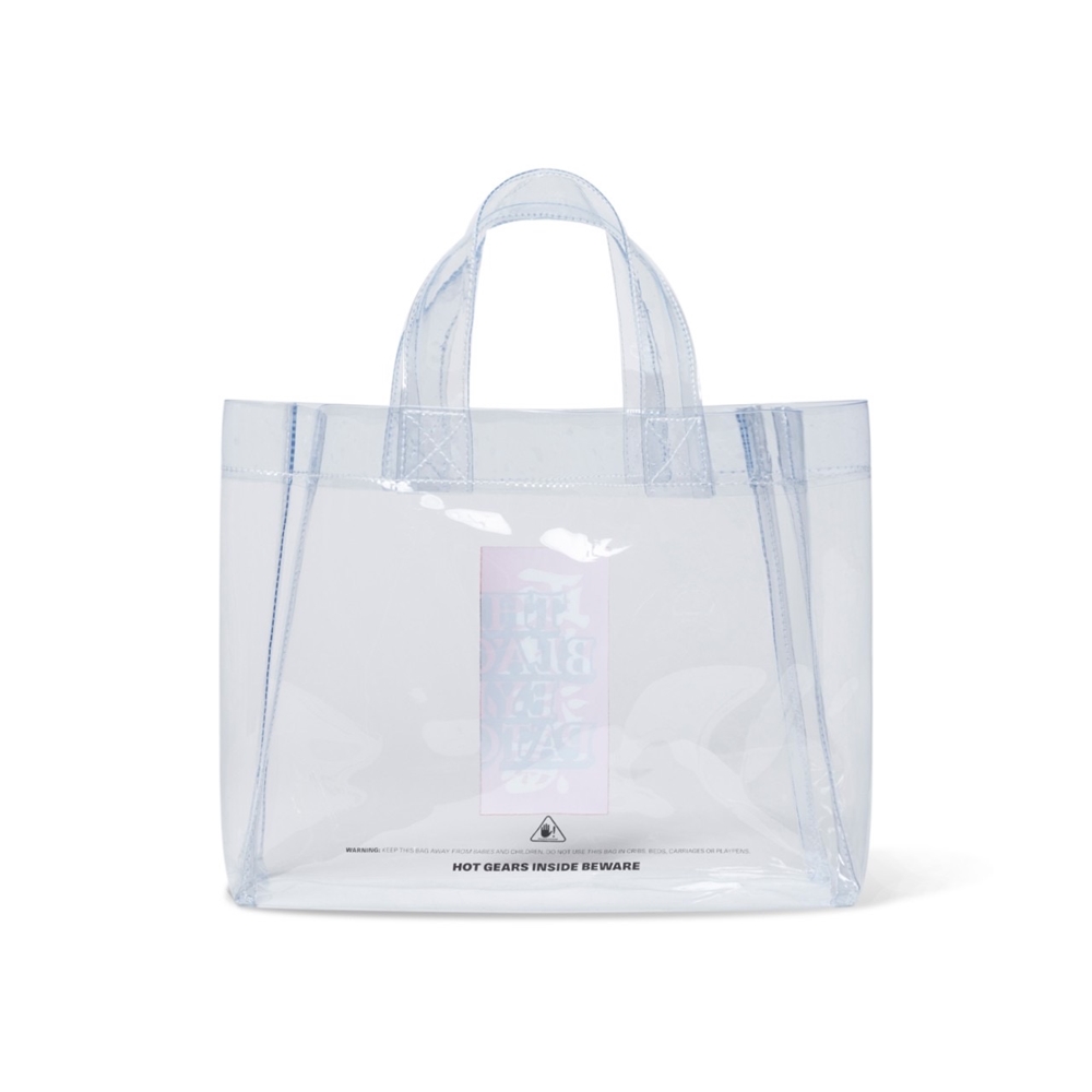 画像: BlackEyePatch/HWC LABEL PVC TOTE（CLEAR）