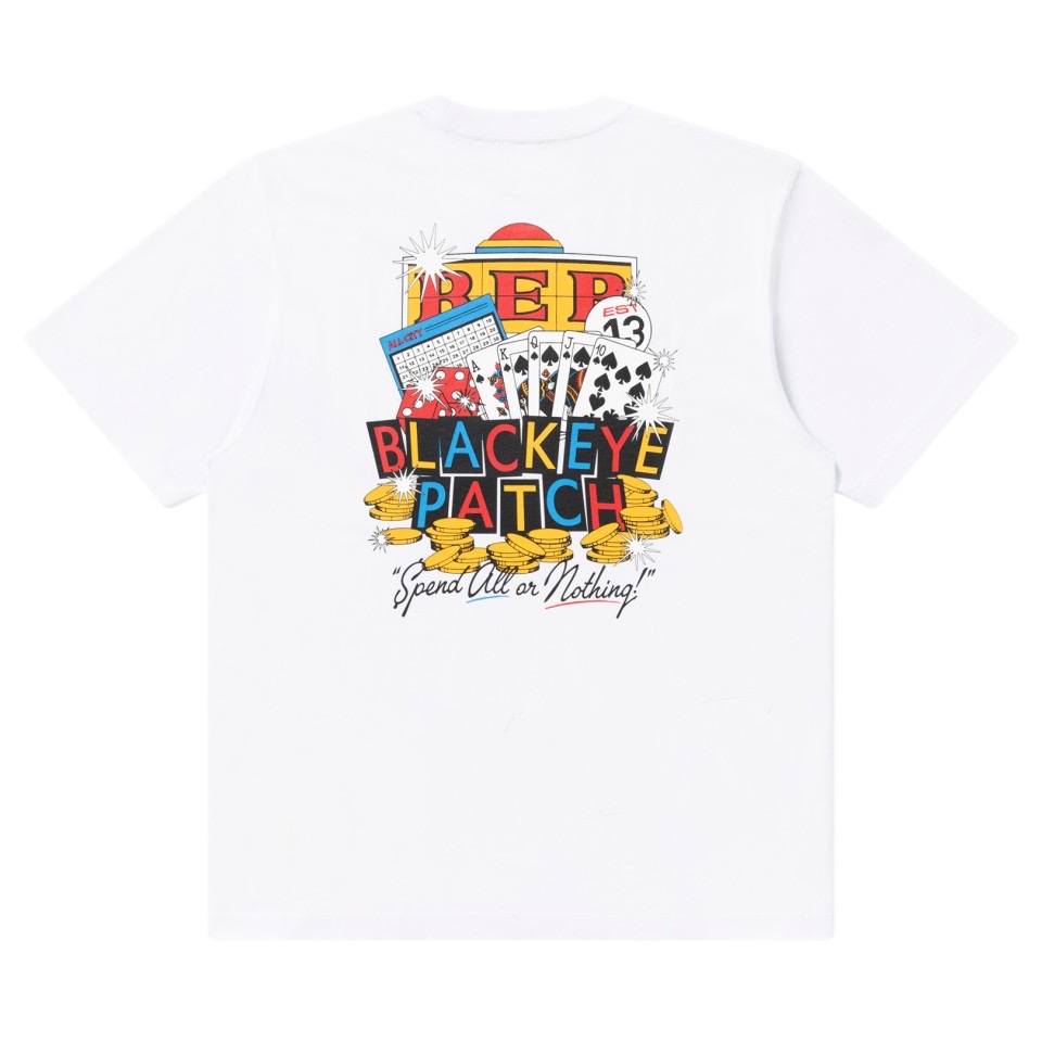 画像: BlackEyePatch/BIG CASINO TEE（WHITE）