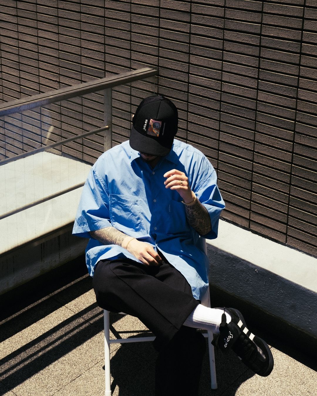 画像: COOTIE PRODUCTIONS/Polyester 5 Panel Mesh Cap（Jakob Morley）（DONE）［5パネルメッシュキャップ-24春夏］