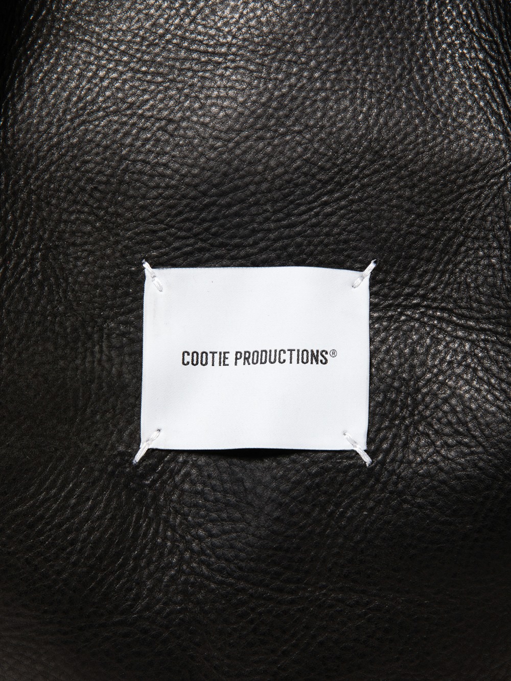 画像: COOTIE PRODUCTIONS/Leather Tote Bag（Black）［レザートートバッグ-24秋冬］