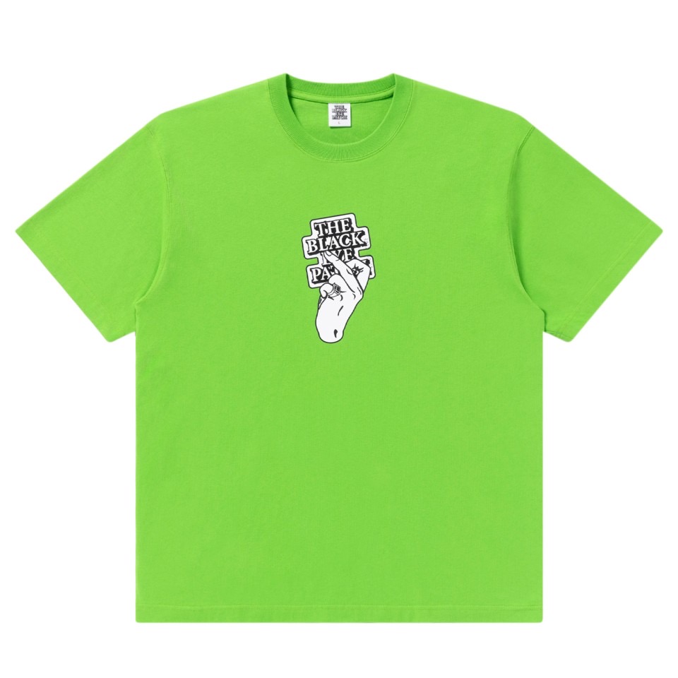 画像: BlackEyePatch/GOOD HAND OG LABEL TEE（L.GREEN）