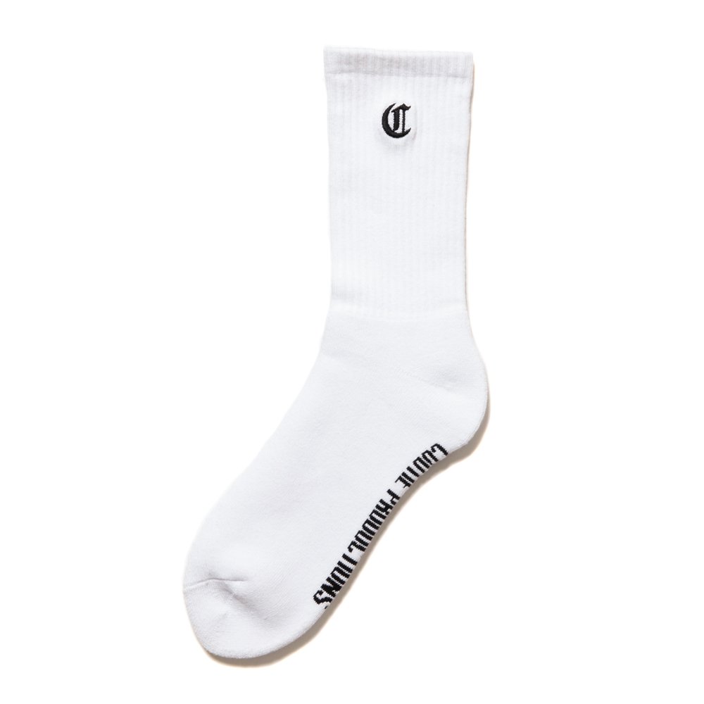 画像: COOTIE PRODUCTIONS/Raza Middle Socks（White）［ミドルソックス-24秋冬］