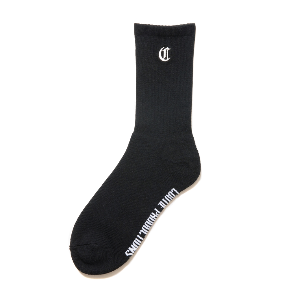 画像: COOTIE PRODUCTIONS/Raza Middle Socks（Black）［ミドルソックス-24秋冬］