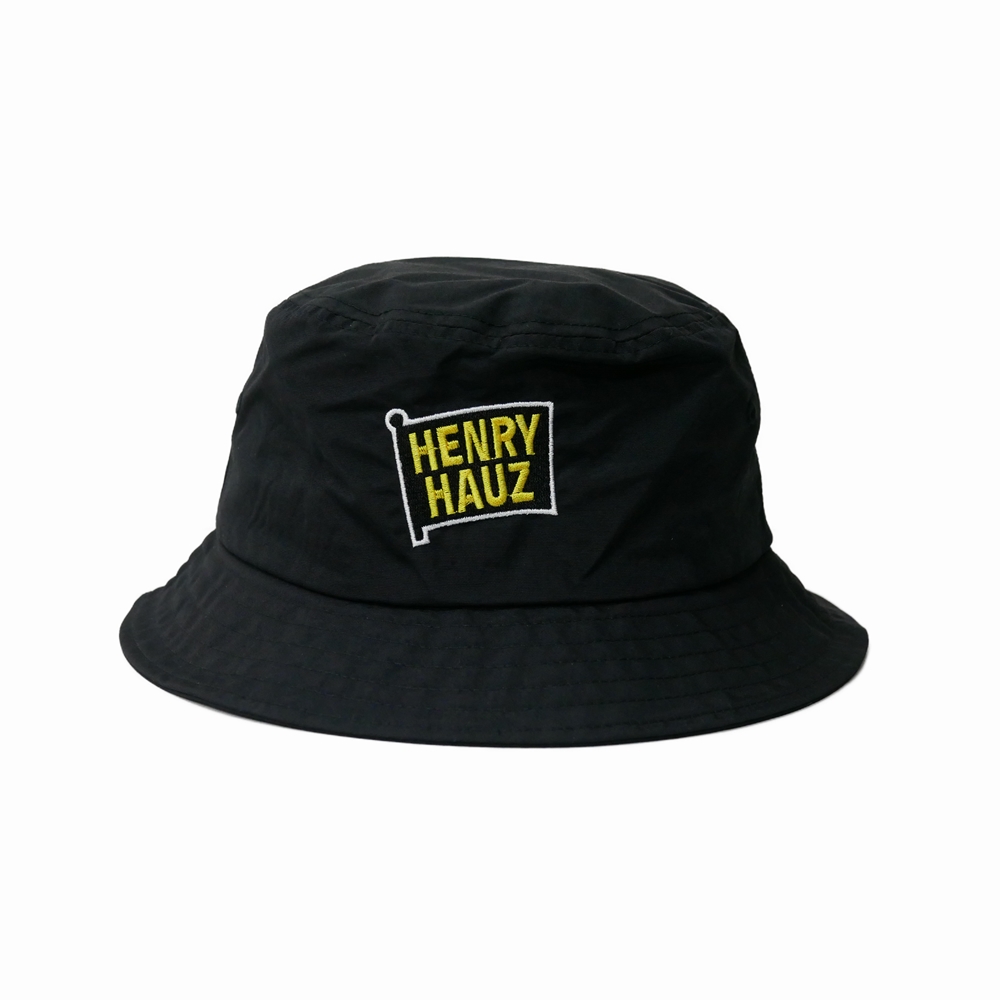 画像: ROUGH AND RUGGED/HENRY HAUZ NYLON HAT（BLACK）［ナイロンハット-24春夏］