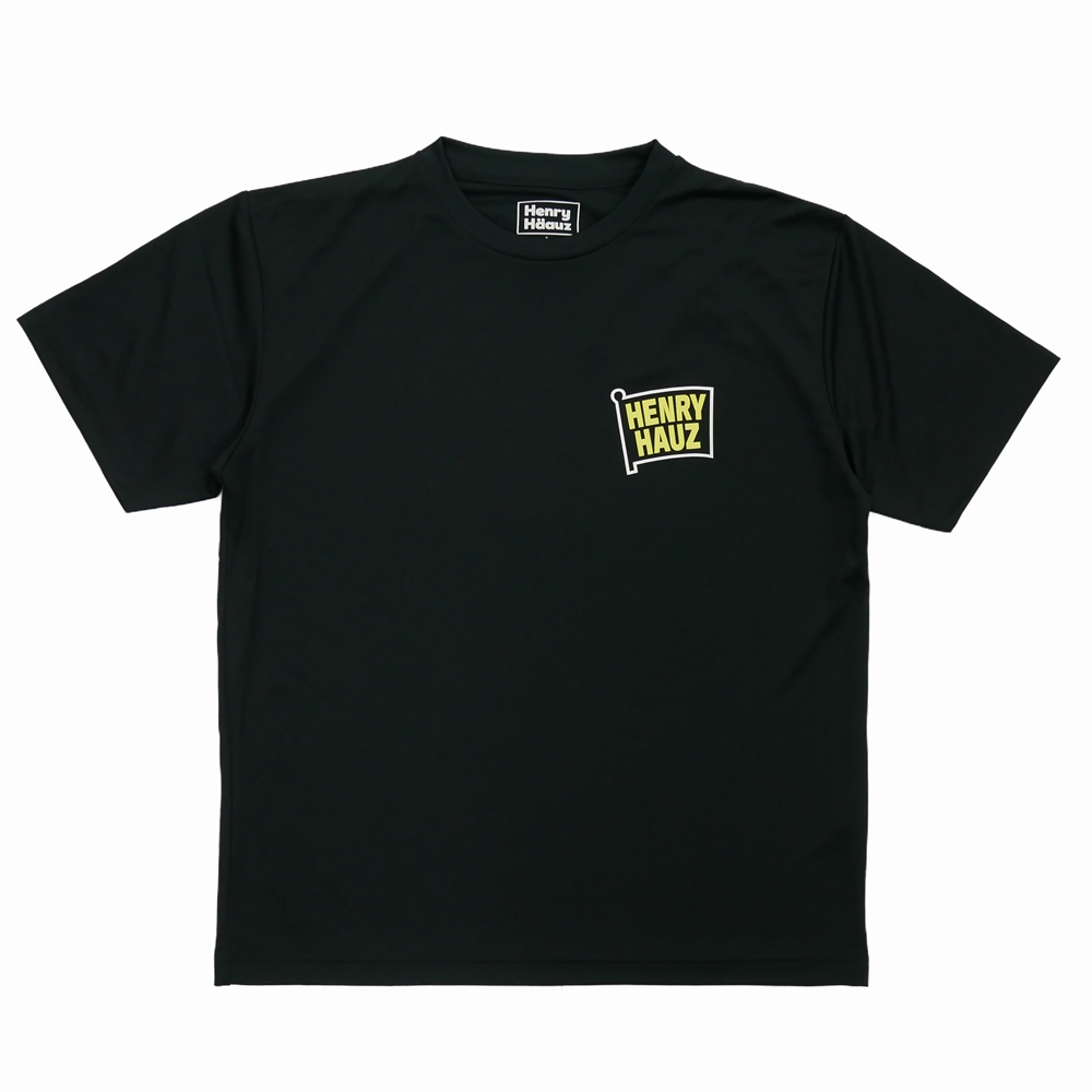 画像: ROUGH AND RUGGED/HENRY HAUZ DRY TEE（BLACK）［ドライT-24春夏］