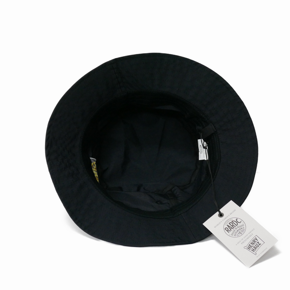 画像: ROUGH AND RUGGED/HENRY HAUZ NYLON HAT（BLACK）［ナイロンハット-24春夏］