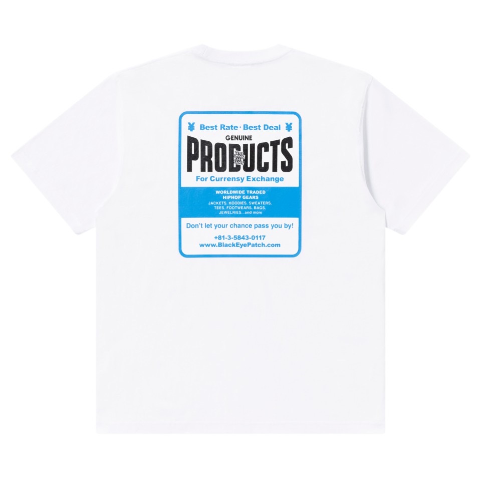 画像: BlackEyePatch/GENUINE PRODUCTS SIGN TEE（WHITE）