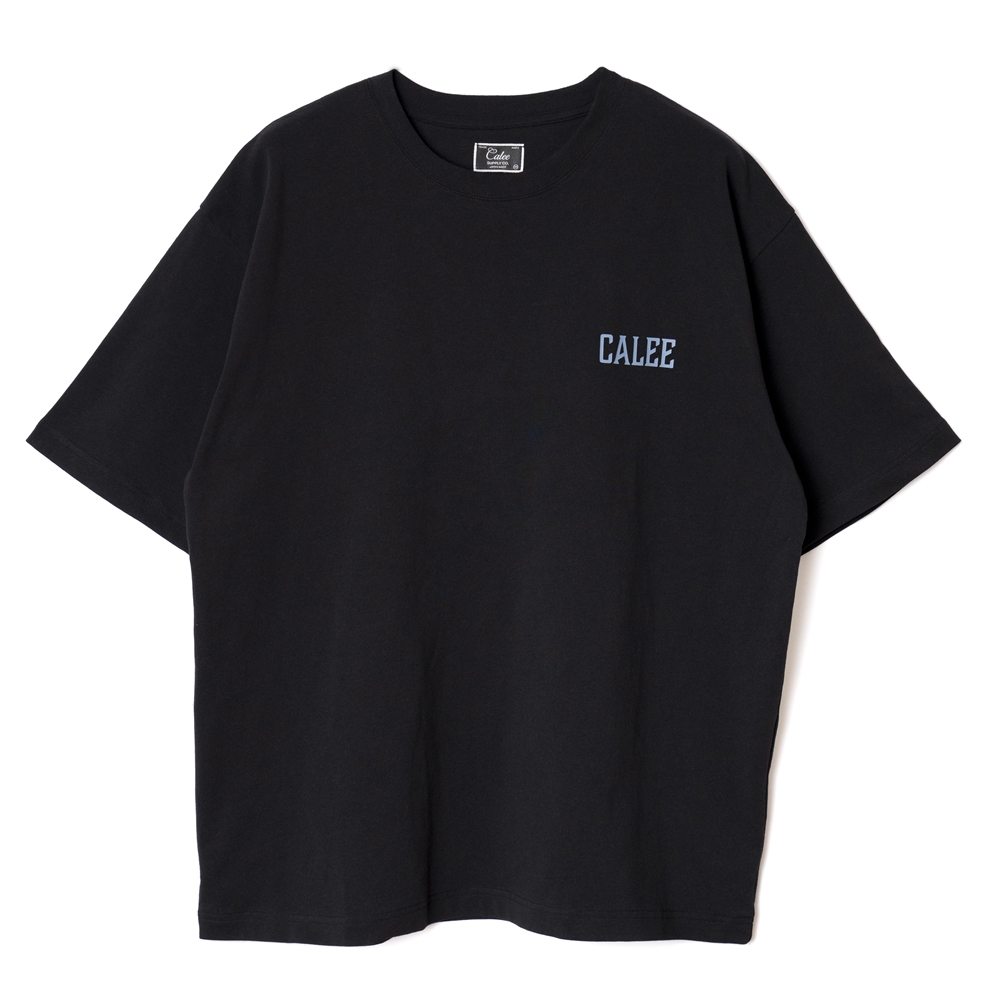 画像: CALEE/× HIGH FIVE FACTORY CAL RETRO GIRL BANDANNA TEE（BLACK）［プリントT-24春夏］