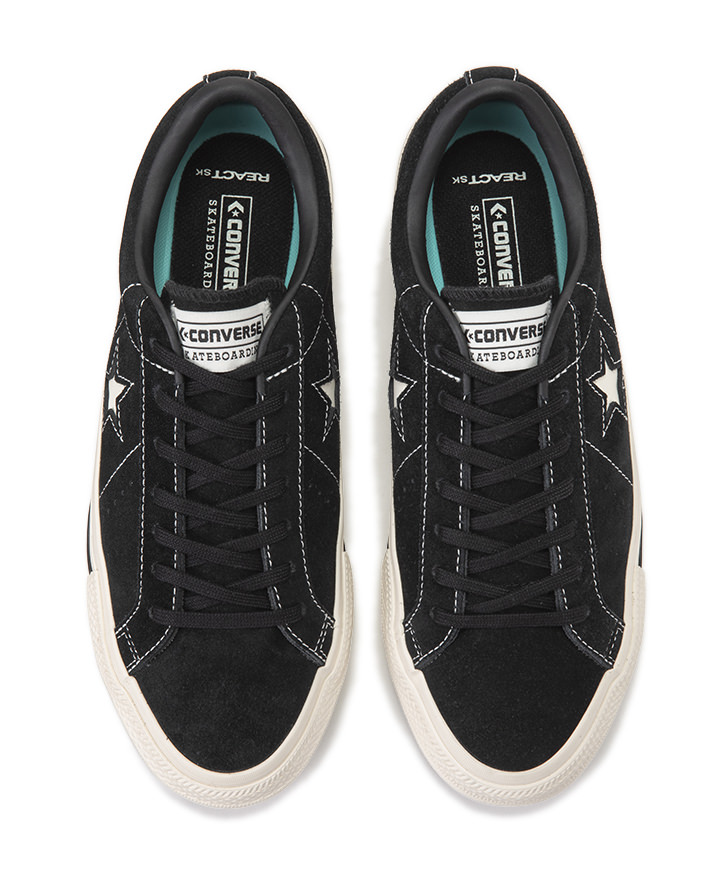 画像: CONVERSE SKATEBOARDING/ONE STAR SK +（BLACK/WHITE）［スニーカー-24秋冬］