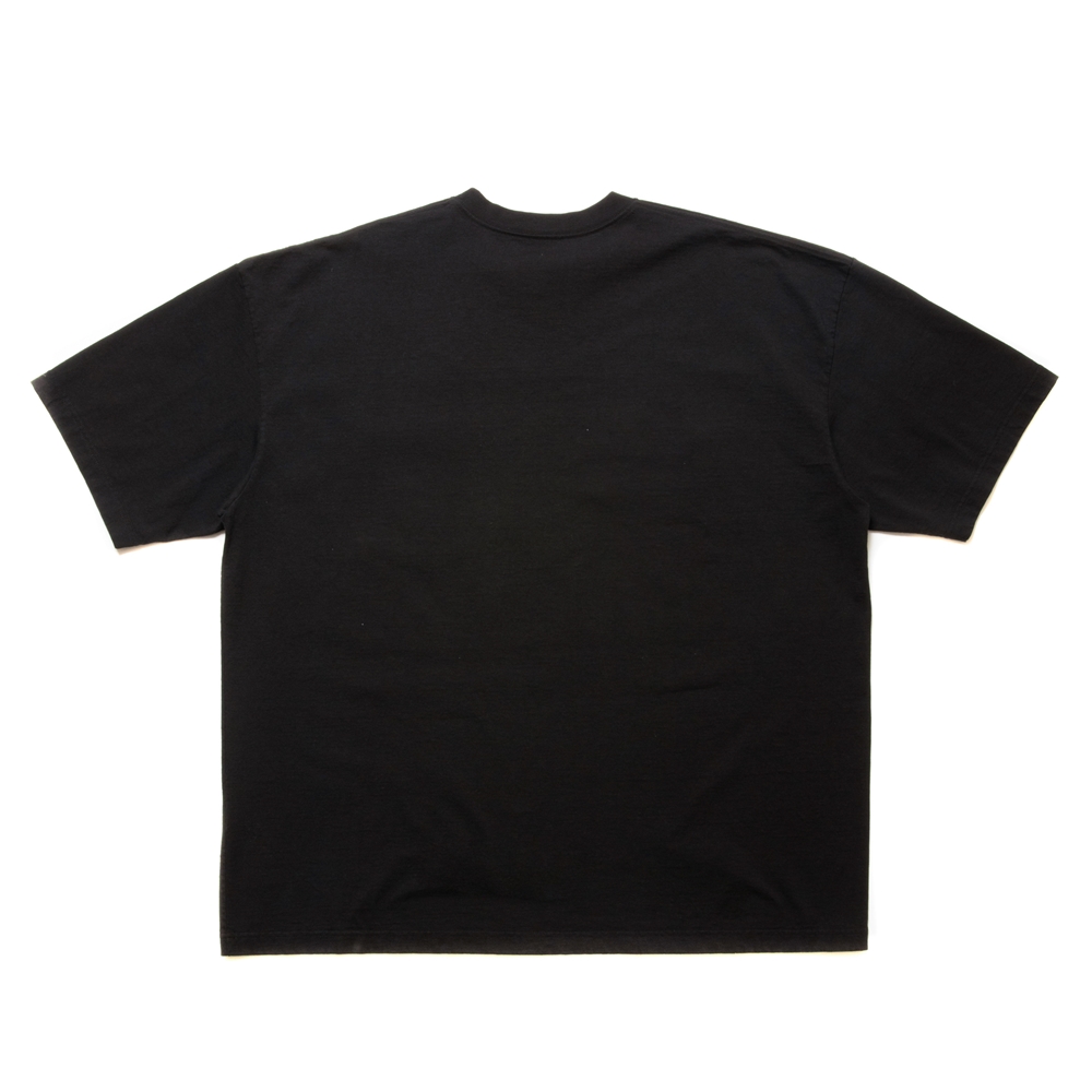 画像: COOTIE PRODUCTIONS/Garment Dyed Error Fit S/S Tee（Black）［エラーフィットポケT-24秋冬］