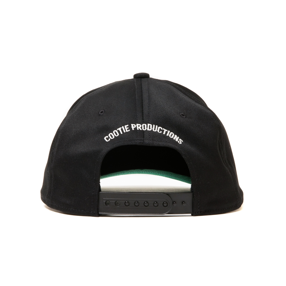 画像: COOTIE PRODUCTIONS/T/C Twill 5 Panel Cap（Black）［T/Cツイル5パネルキャップ-24秋冬］