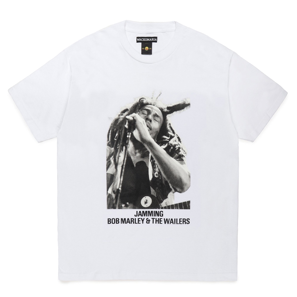 画像: WACKO MARIA/BOB MARLEY / T-SHIRT（WHITE）［プリントT-24秋冬］