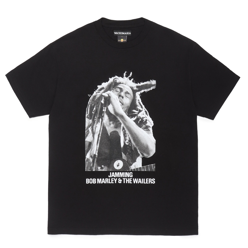 画像: WACKO MARIA/BOB MARLEY / T-SHIRT（BLACK）［プリントT-24秋冬］