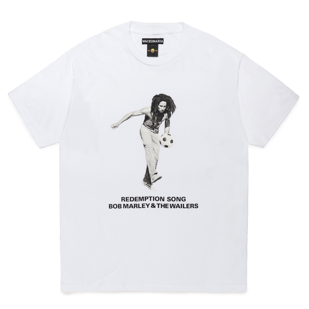 画像: WACKO MARIA/BOB MARLEY / T-SHIRT（WHITE）［プリントT-24秋冬］