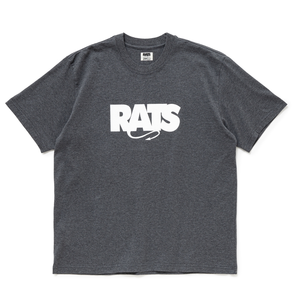 画像: RATS/BOX LOGO WAY OF LIFE TEE（CHARCOAL）［プリントT-24秋冬］