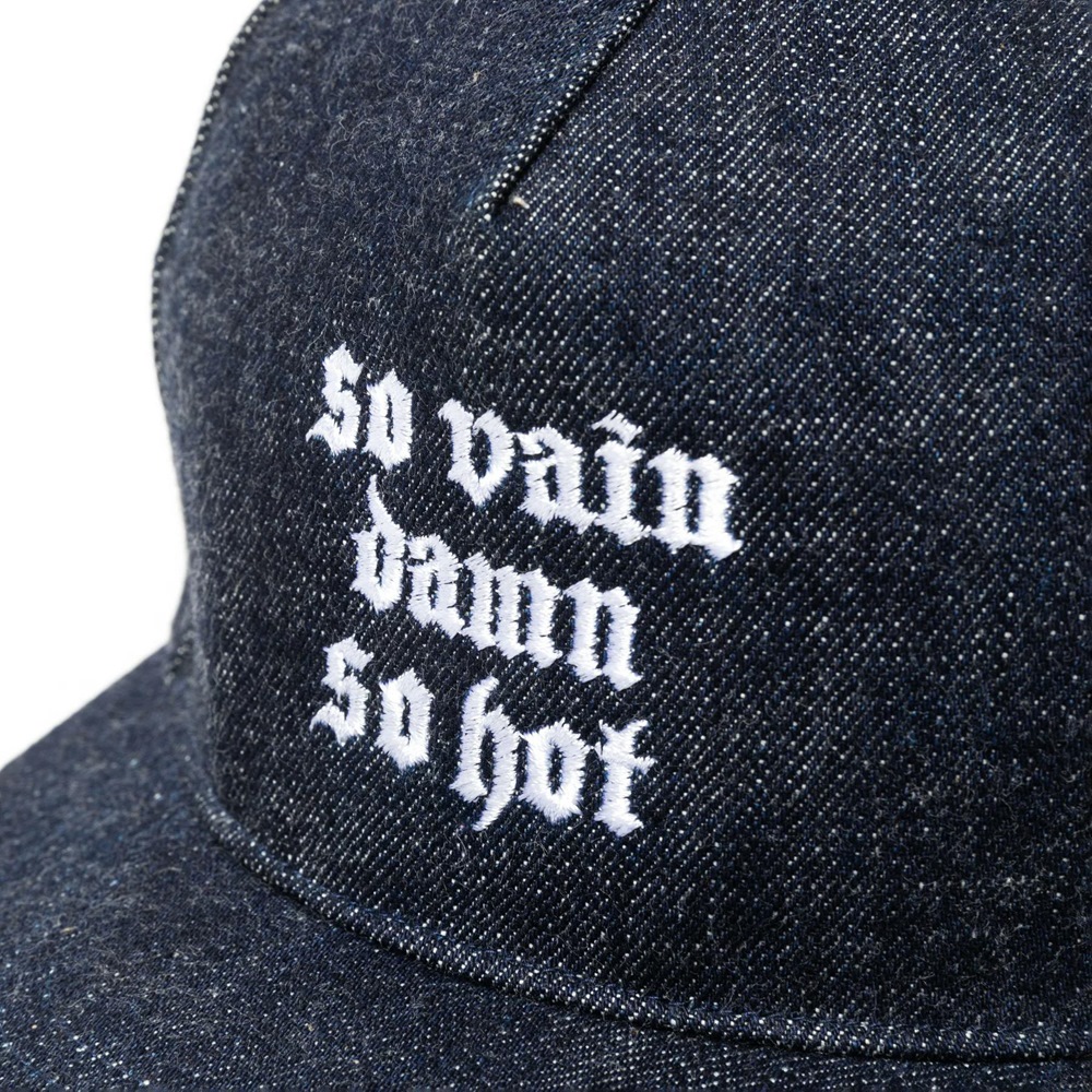 画像: CALEE/"S.V.D.S.H" DENIM CAP（INDIGO BLUE）［デニムキャップ-24秋冬］