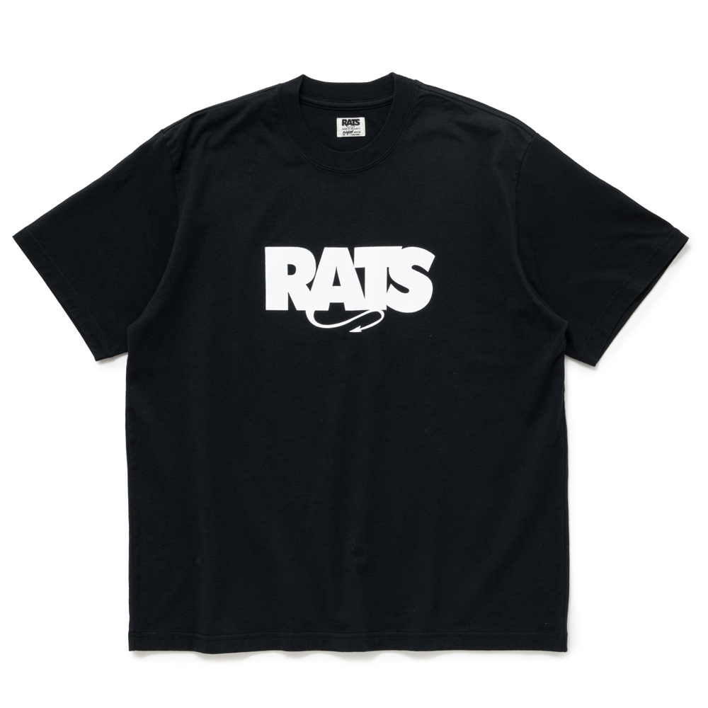 画像: RATS/BOX LOGO WAY OF LIFE TEE（BLACK）［プリントT-24秋冬］