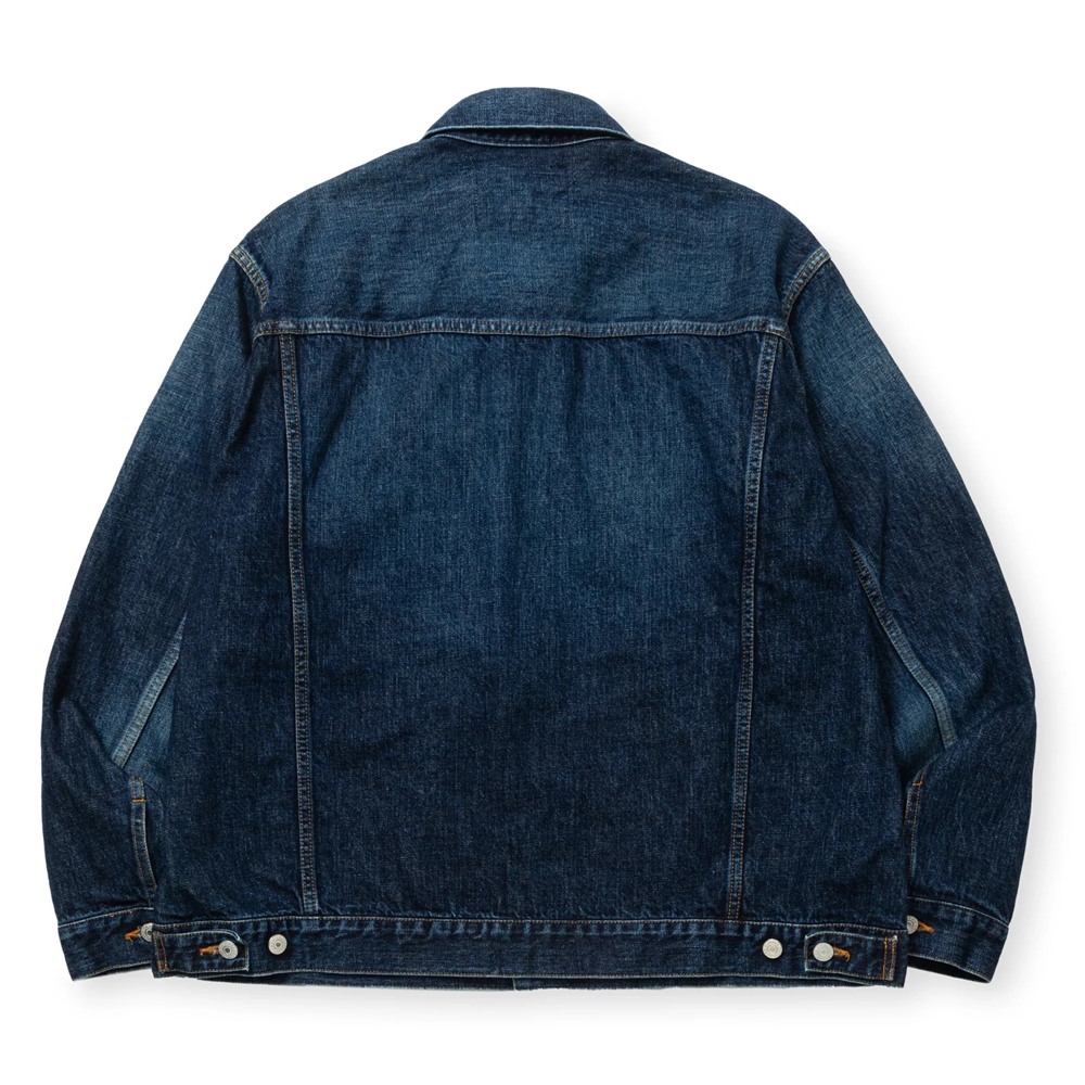 画像: CALEE/VINTAGE REPRODUCT 3RD TYPE DENIM JACKET ＜USED＞（USED INDIGO BLUE）［3rdタイプデニムJKT-24秋冬］