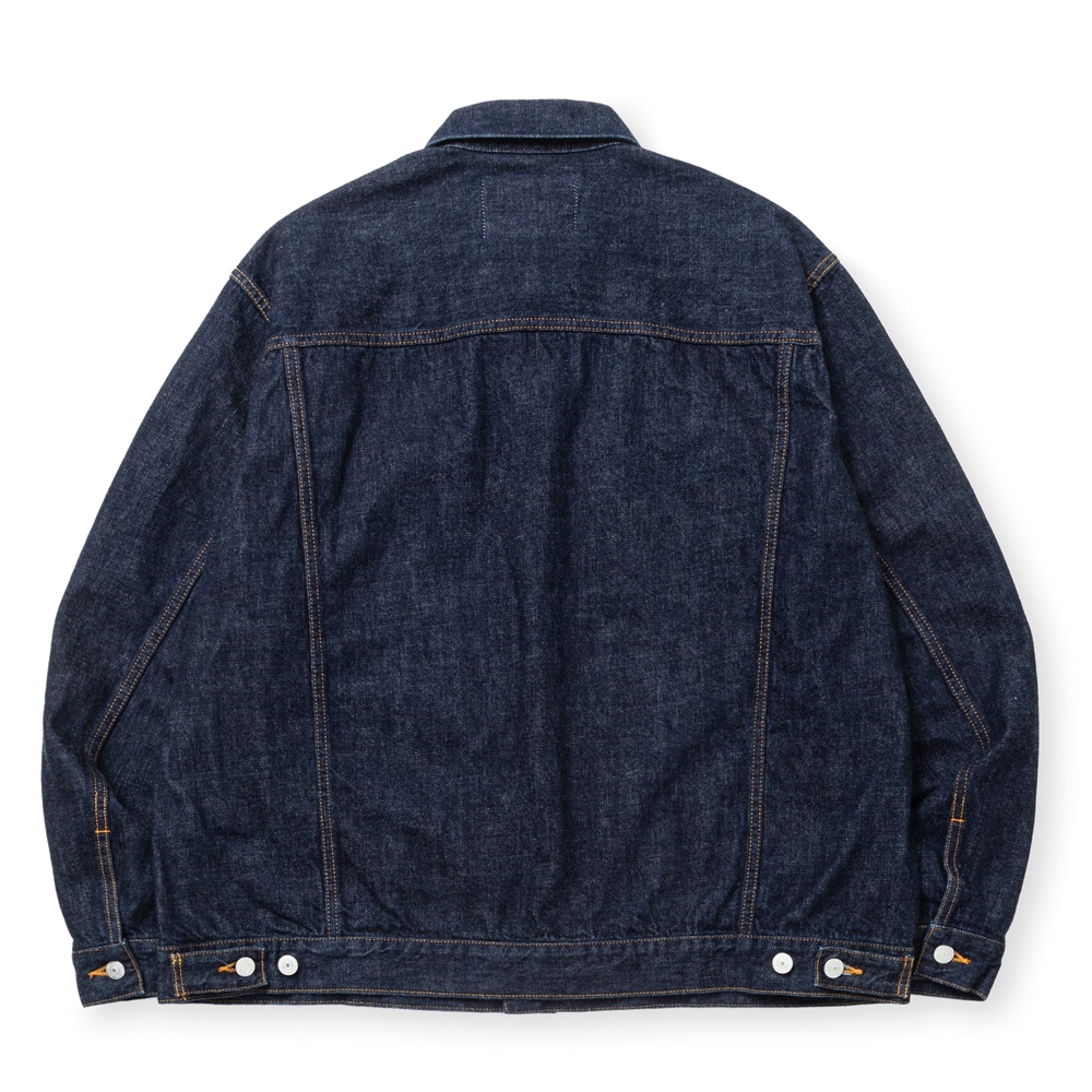 画像: CALEE/VINTAGE REPRODUCT 3RD TYPE DENIM JACKET ＜OW＞（INDIGO BLUE）［3rdタイプデニムJKT-24秋冬］