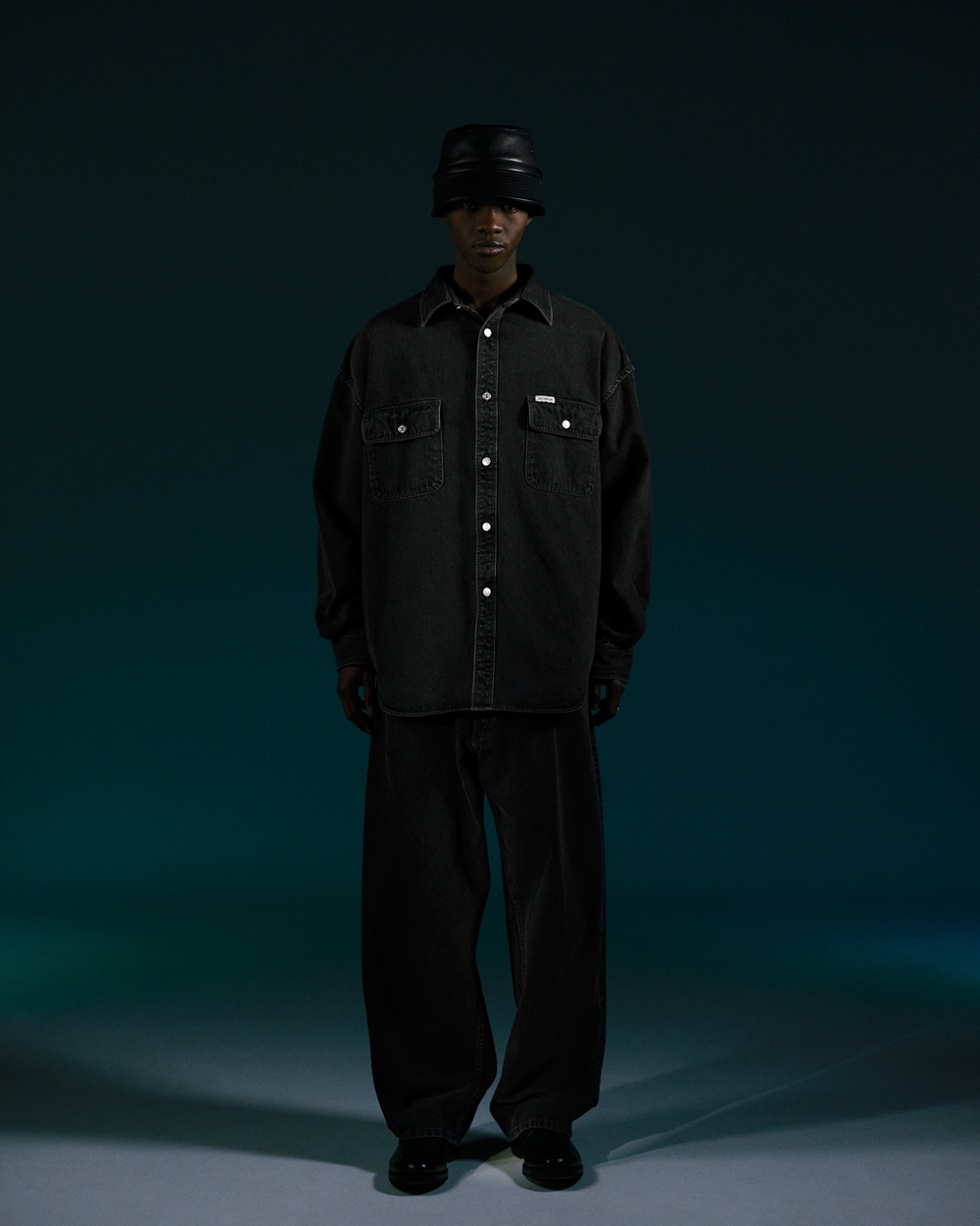 画像: COOTIE PRODUCTIONS/10.5oz Denim 5 Pocket Easy Baggy Pants（Black Fade）［デニムイージーバギーパンツ-24秋冬］