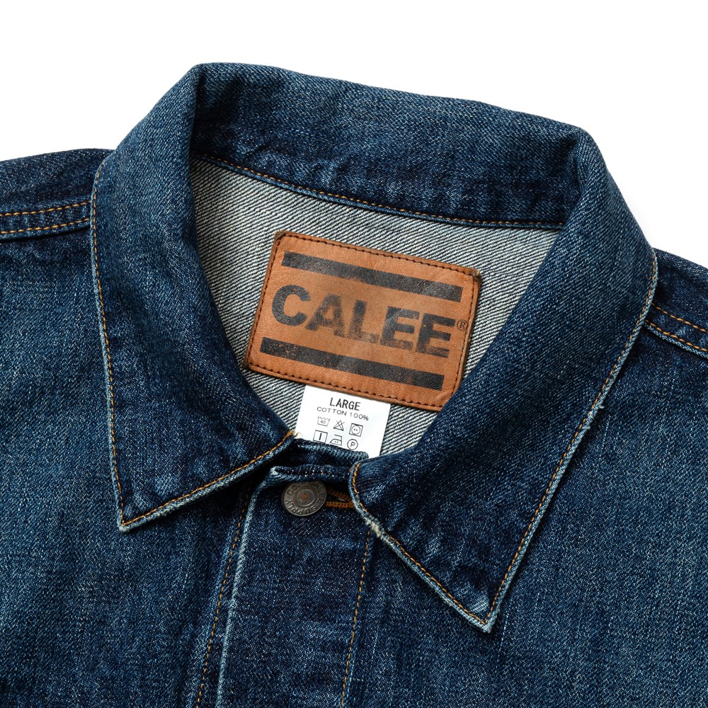 画像: CALEE/VINTAGE REPRODUCT 3RD TYPE DENIM JACKET ＜USED＞（USED INDIGO BLUE）［3rdタイプデニムJKT-24秋冬］