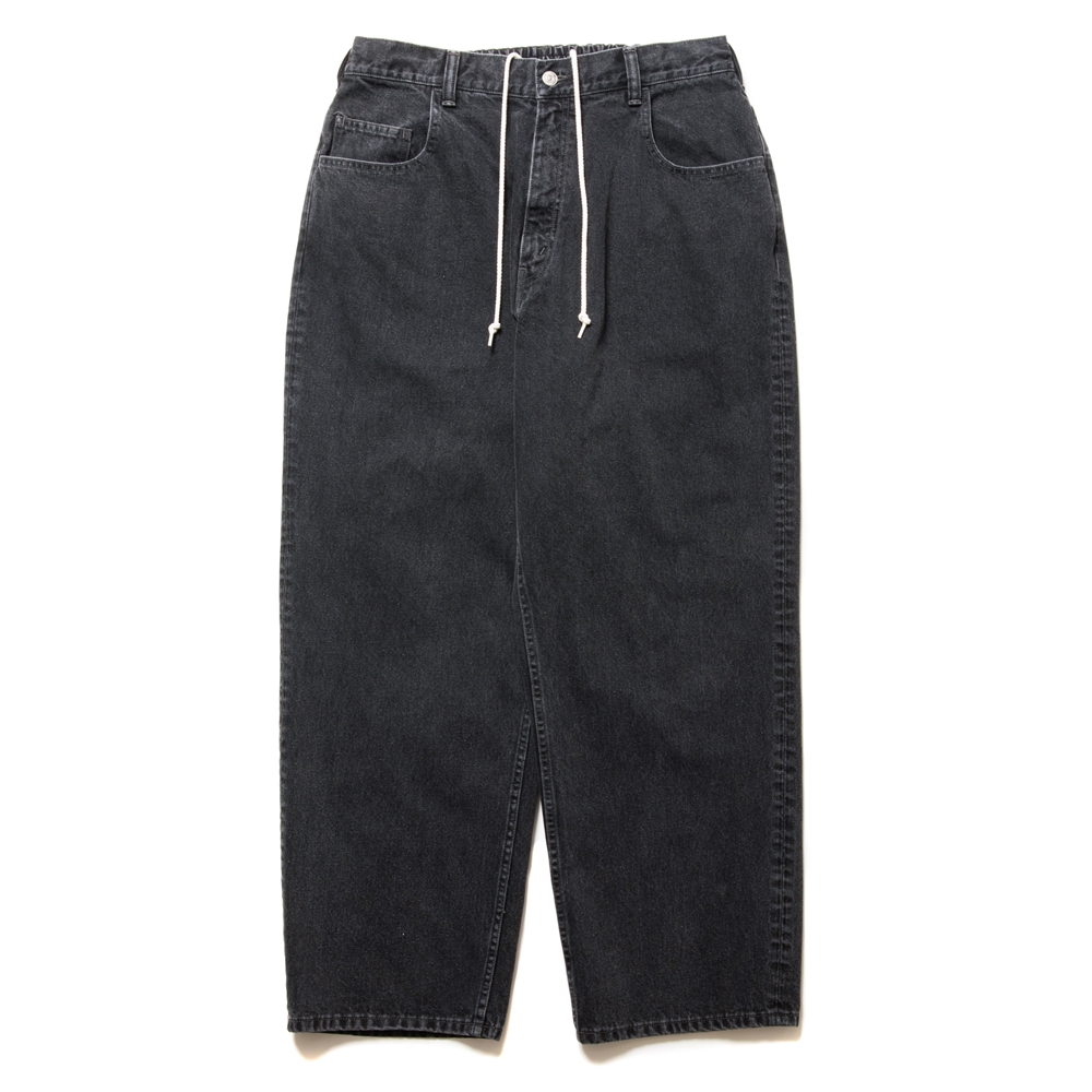 画像: COOTIE PRODUCTIONS/10.5oz Denim 5 Pocket Easy Baggy Pants（Black Fade）［デニムイージーバギーパンツ-24秋冬］