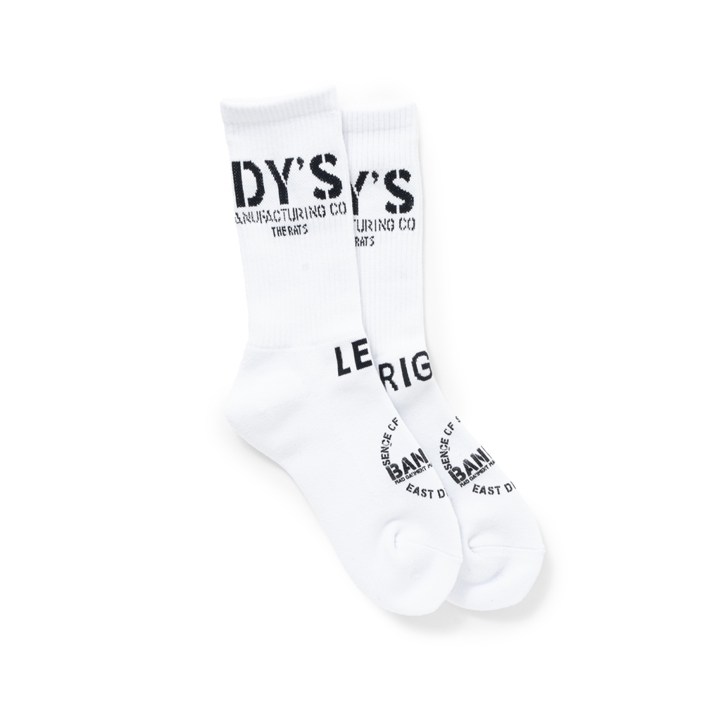 画像: RATS/PILE SOCKS（WHITE）［ソックス-24秋冬］