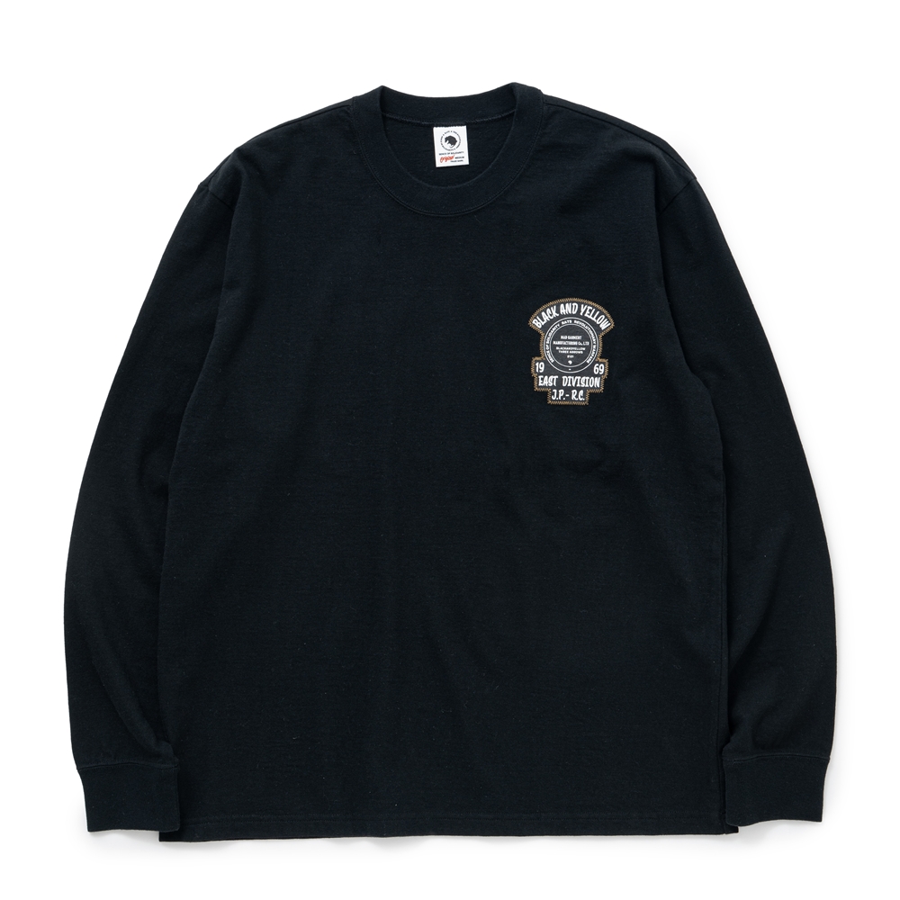 画像: RATS/EMBLEM LOGO L/S TEE（BLACK）［プリント長袖T-24秋冬］