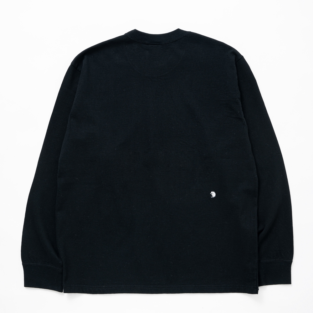 画像: RATS/EMBLEM LOGO L/S TEE（BLACK）［プリント長袖T-24秋冬］