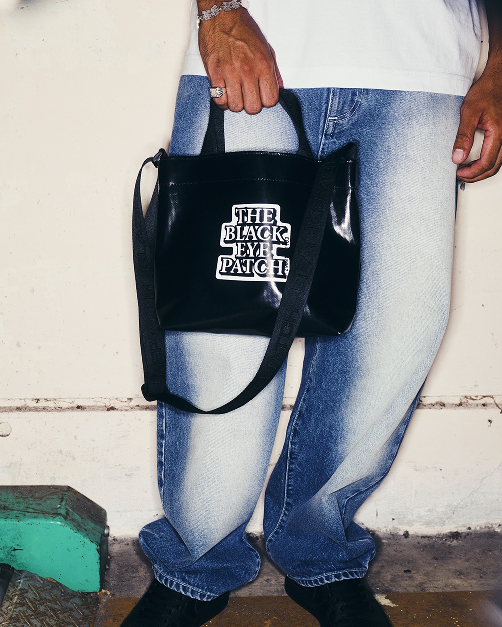 画像: BlackEyePatch/OG LABEL 2 WAY TOTE（BLACK）