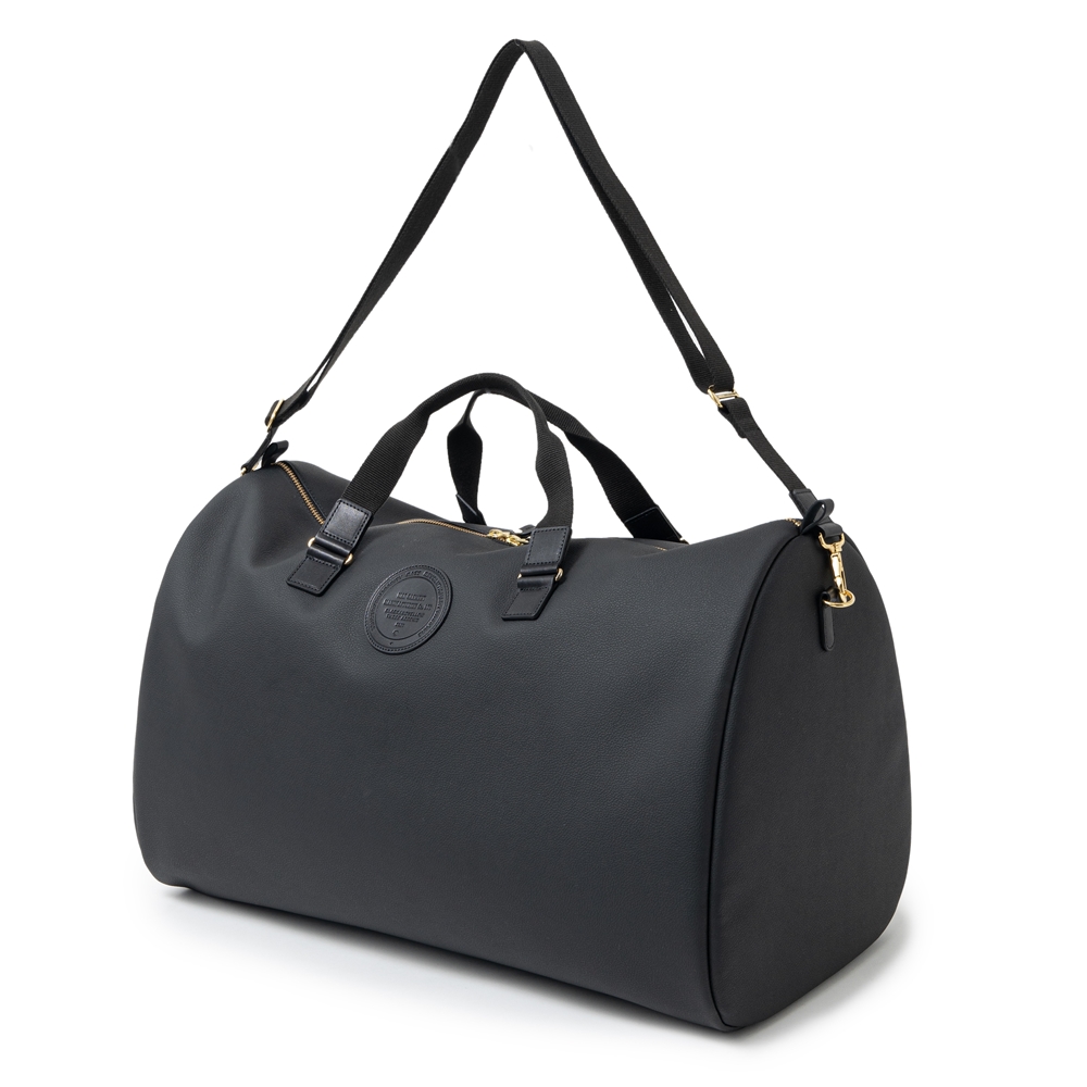 画像: RATS/SYNTHETIC LEATHER BOSTON BAG（BLACK）［シンセティックレザーボストンバッグ-24秋冬］