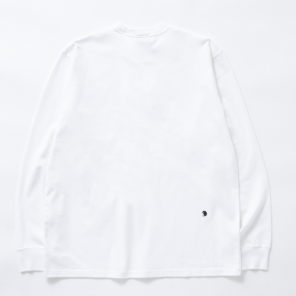 画像: RATS/EMBLEM LOGO L/S TEE（WHITE）［プリント長袖T-24秋冬］