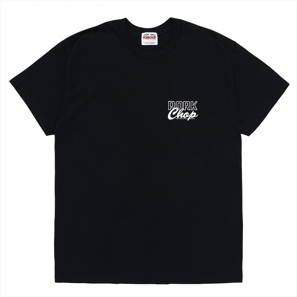 画像: PORKCHOP/MASA SCULP TEE B（BLACK）［プリントT-24秋冬］