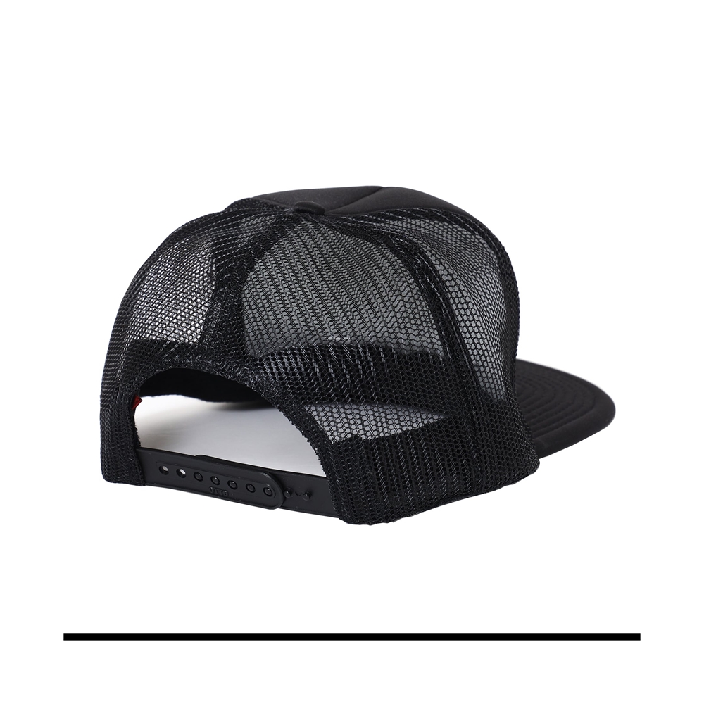 画像: PORKCHOP/MASA SCULP MESH CAP B（BLACK）［メッシュキャップ-24秋冬］