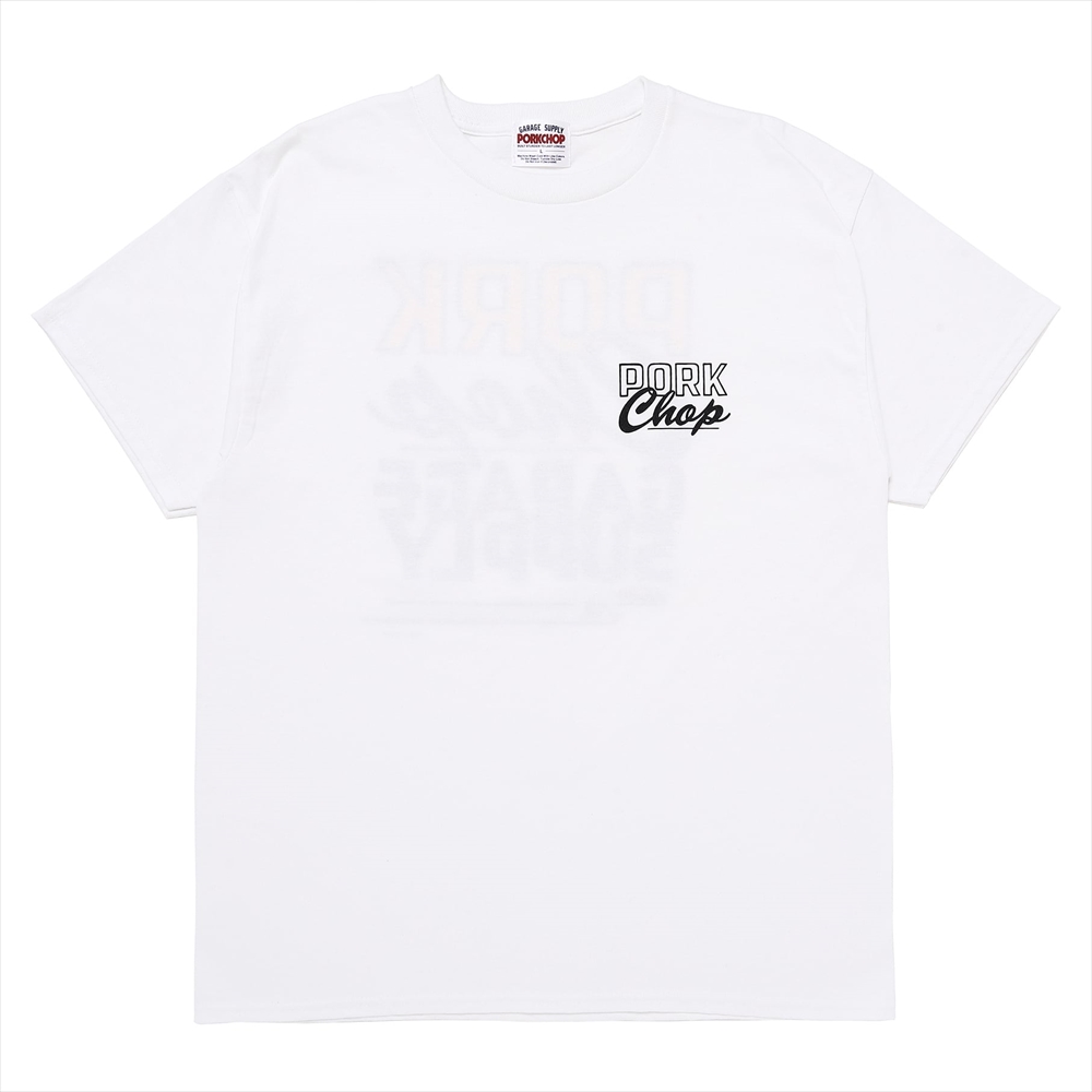 画像: PORKCHOP/MASA SCULP TEE B（WHITE）［プリントT-24秋冬］