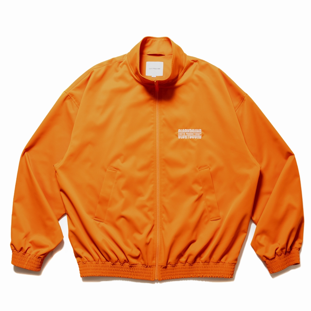 画像: COOTIE PRODUCTIONS/Polyester Twill Track Jacket（Orange）［トラックJKT-24秋冬］