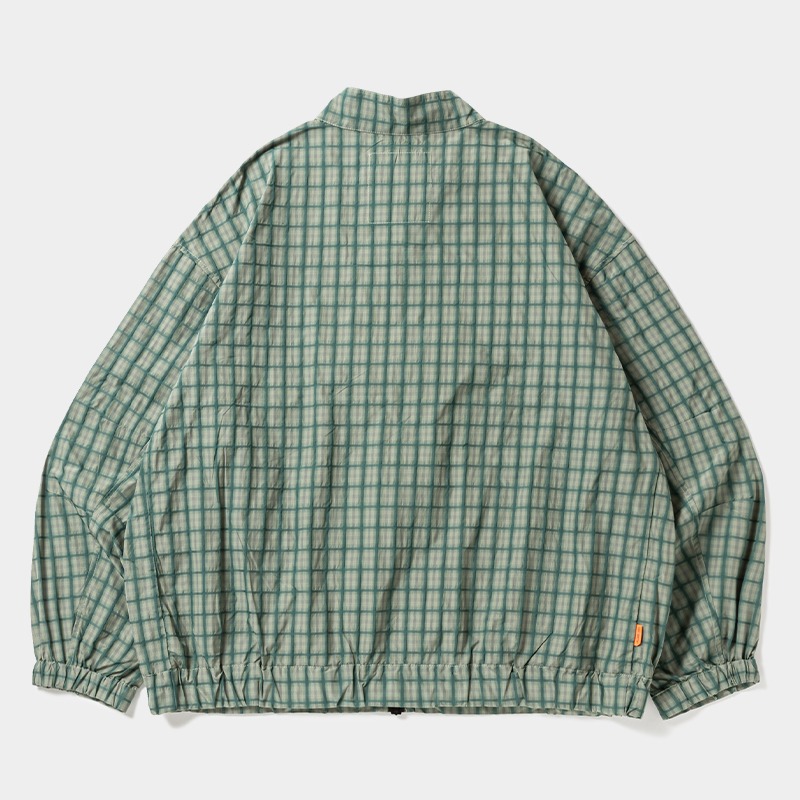 画像: TIGHTBOOTH/PLAID LIGHT SWING TOP（Green）［ライトスウィングトップ-24秋冬］