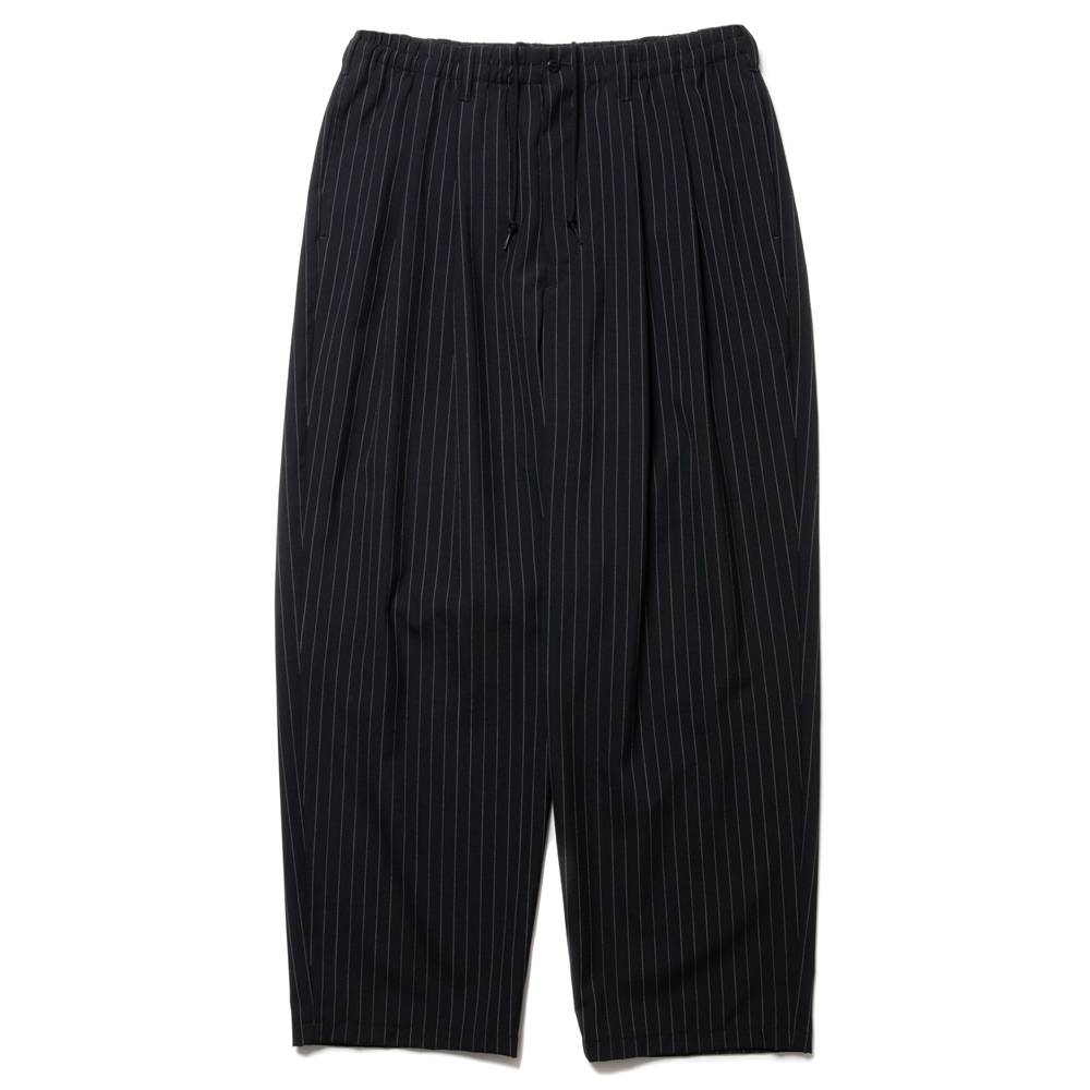 画像: COOTIE PRODUCTIONS/STRIPE T/W 2 Tuck Easy Pants（Stripe）［ストライプT/Wツータックイージーパンツ-24秋冬］