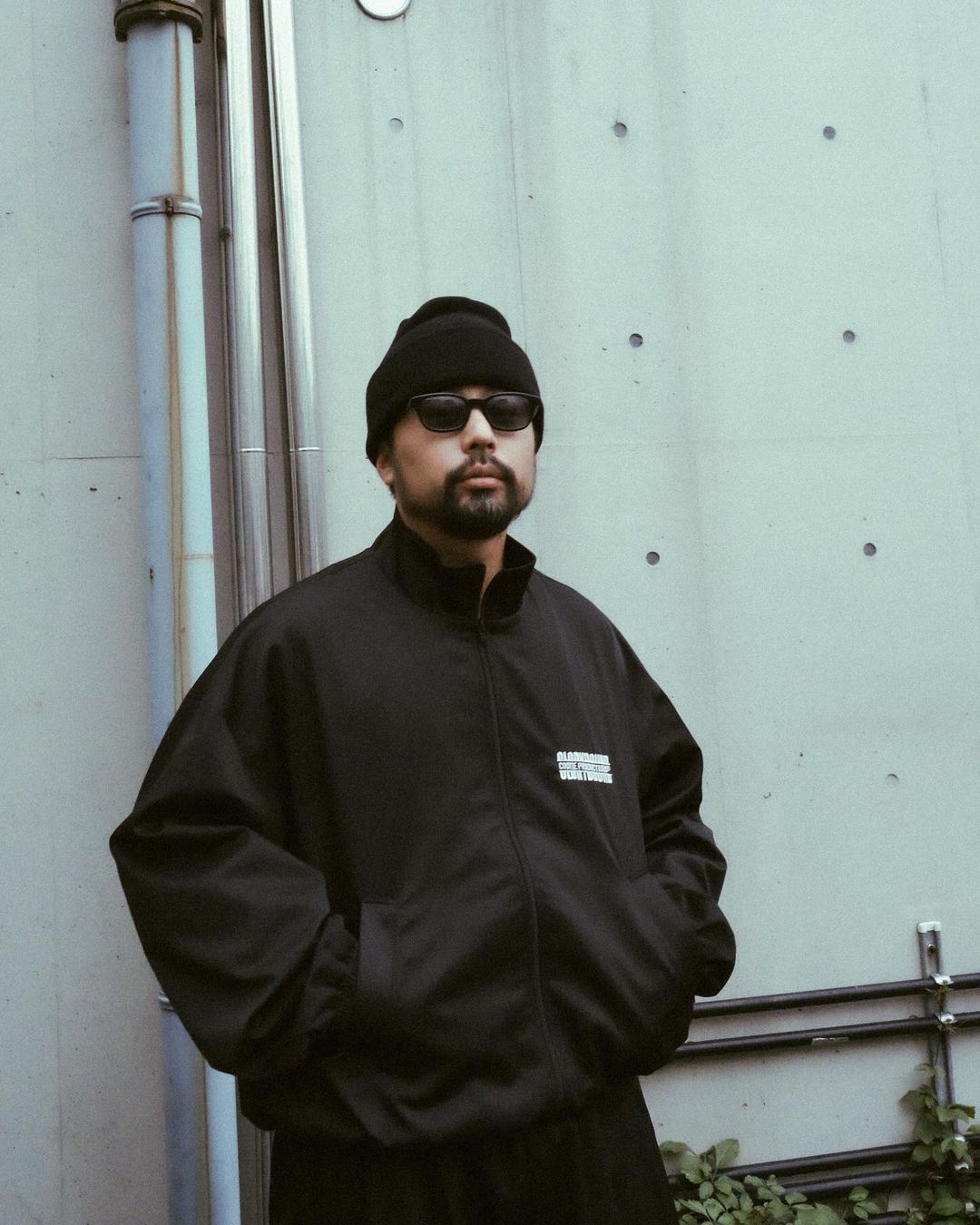 画像: COOTIE PRODUCTIONS/Polyester Twill Track Jacket（Black）［トラックJKT-24秋冬］