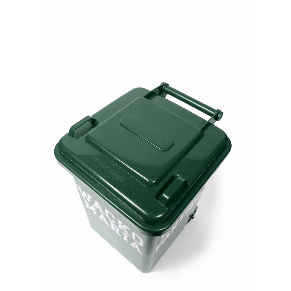 画像: WACKO MARIA/TRASH CAN（SMALL）（GREEN）［トラッシュカン-24秋冬］