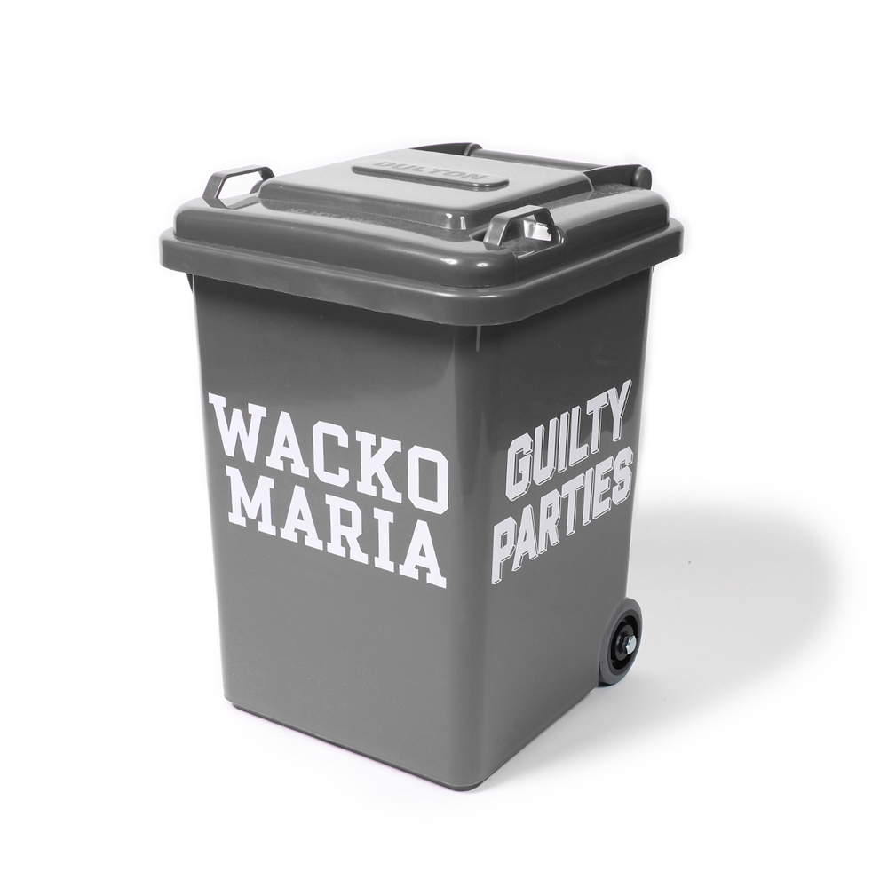 画像: WACKO MARIA/TRASH CAN（SMALL）（GRAY）［トラッシュカン-24秋冬］