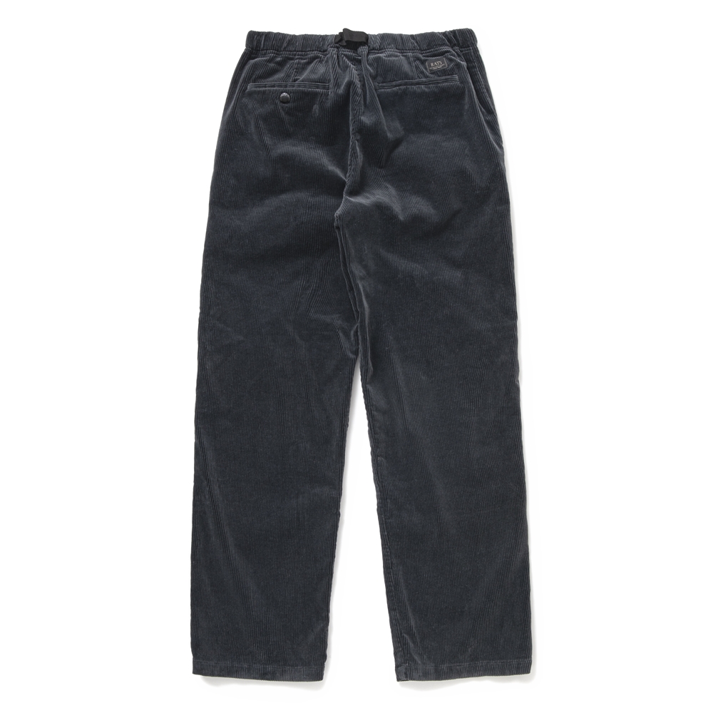 画像: RATS/CORDUROY EASY PANTS（CHARCOAL）［コーデュロイイージーパンツ-24秋冬］