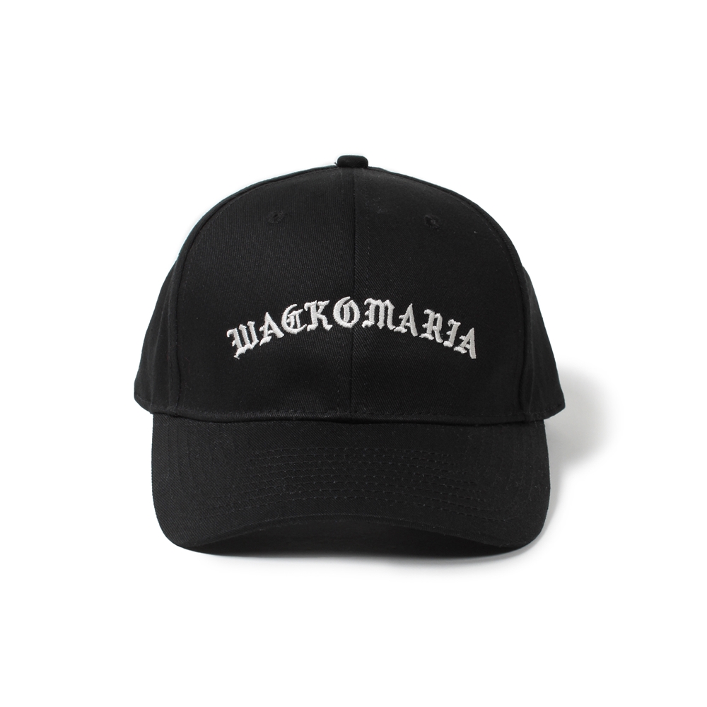 画像: WACKO MARIA/6 PANEL CAP（BLACK）［6パネルキャップ-24秋冬］