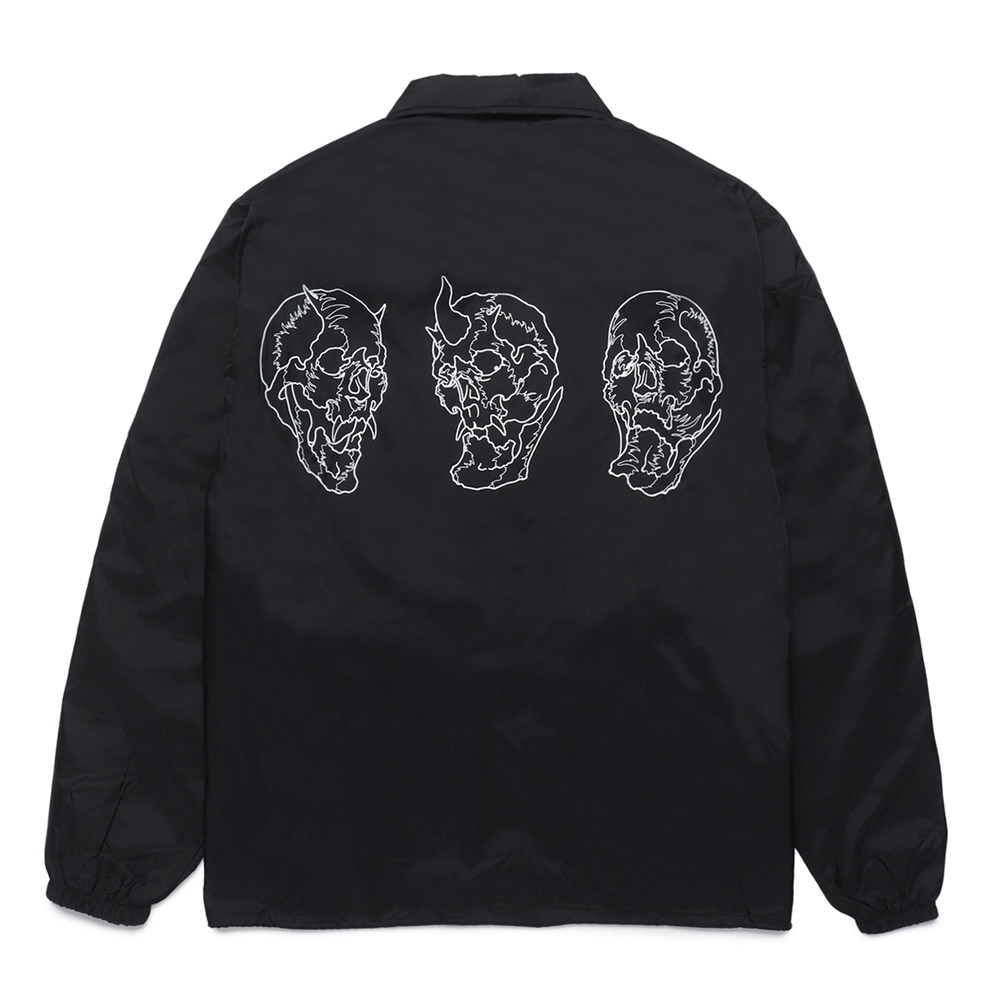 画像: WACKO MARIA/56 TATTOO STUDIO / COACH JACKET（BLACK）［コーチJKT-24秋冬］