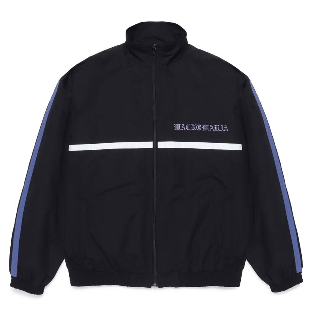 画像: WACKO MARIA/NYLON TRACK JACKET（BLACK）［ナイロントラックJKT-24秋冬］