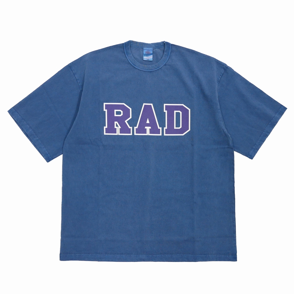 画像: ROUGH AND RUGGED/RAD TEE（NAVY）［ピグメントT-24秋冬］