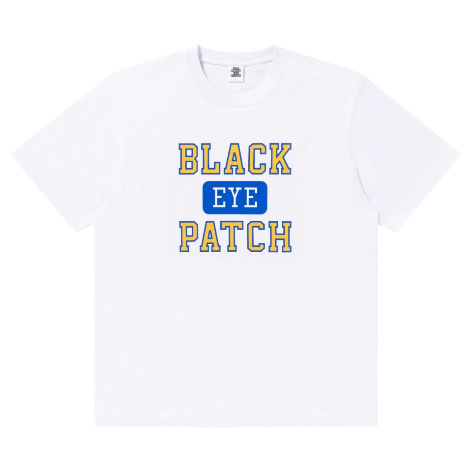 画像: BlackEyePatch/COLLEGE LOGO TEE（WHITE）