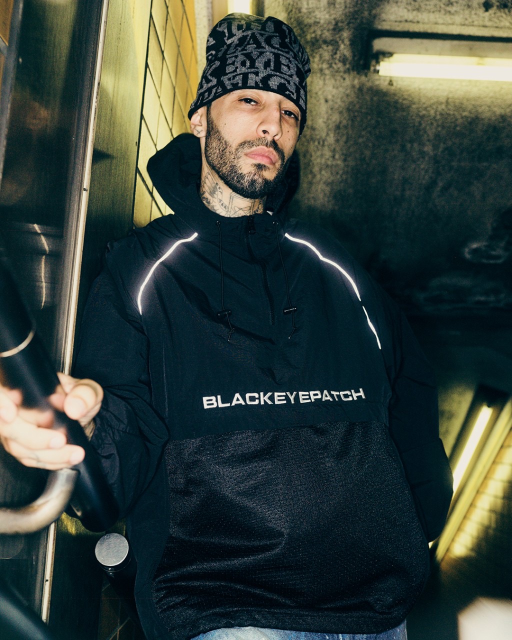 画像: BlackEyePatch/TACTIC SANS REFLECTOR PULLOVER ANORAK（BLACK）