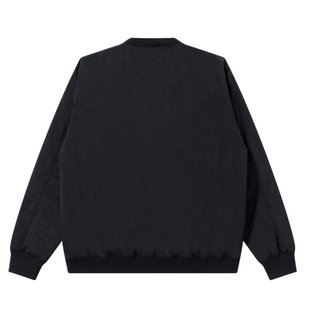 画像: BlackEyePatch/BLACKLETTER V NECK NYLON PULLOVER（BLACK）